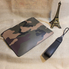 Load image into Gallery viewer, NEW 2018 Men Business Large Purse Camouflage Casual Bag for Male PU Leather Men's Fashion Brand Clutches Envelope Wristlet Bags