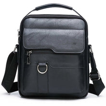 Load image into Gallery viewer, Small Briefcase Men's Messenger Bag Men Leather Shoulder Bags Man Business Crossbody Bags For IPAD Air Mini Male Leather Handbag