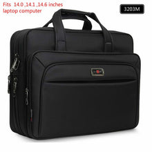 Load image into Gallery viewer, Large Capacity Men Single Shoulder Bag 14" 15" 16 Inche Travel Bag Men's casual fashion Handbags Business Briefcase Laptop Bag