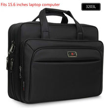 Load image into Gallery viewer, Large Capacity Men Single Shoulder Bag 14" 15" 16 Inche Travel Bag Men's casual fashion Handbags Business Briefcase Laptop Bag