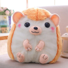 Load image into Gallery viewer, 1pc 30x28cm 3 Patterns Stuffed toys bag Hedgehog doll bags Cartoon school backpack Baby's backpack kid's school bag Xmas present