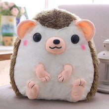 Load image into Gallery viewer, 1pc 30x28cm 3 Patterns Stuffed toys bag Hedgehog doll bags Cartoon school backpack Baby's backpack kid's school bag Xmas present