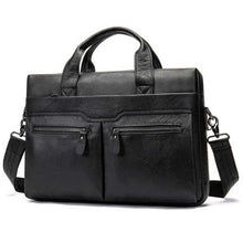 Load image into Gallery viewer, MVA Men Briefcases Genuine Leather Bags Men Briefcase Handbags Office Bags For Men's Bag Leather Laptop Bag Business Briefcases
