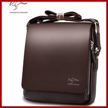Load image into Gallery viewer, Free shipping! Authentic brand composite leather bag casual male shoulder briefcase kangaroo messenger bag men's travel bags
