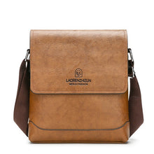 Load image into Gallery viewer, New Fashion Men Messenger Bag High Quality Shoulder Bags For Men Casual Top Leather Crossbody Bag Men's Business Handbags WBS421