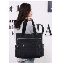 Load image into Gallery viewer, Canvas Handbag fashion Women's Shoulder Bag Leisure Messenger Bag light Crossbody Bags for Girls Ladies Bucket Bag High Quality