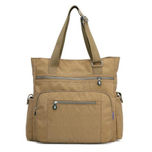 Load image into Gallery viewer, Canvas Handbag fashion Women's Shoulder Bag Leisure Messenger Bag light Crossbody Bags for Girls Ladies Bucket Bag High Quality