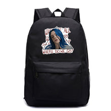 Load image into Gallery viewer, Billie Eilish Backpacks Women/Men's School Bags Laptop Travel Bags Teenage Notebook Backpack Fashion Nylon Mochila machila Bag