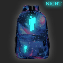 Load image into Gallery viewer, Billie Eilish Backpacks Women/Men's School Bags Laptop Travel Bags Teenage Notebook Backpack Fashion Nylon Mochila machila Bag