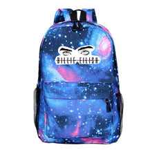 Load image into Gallery viewer, Billie Eilish Backpacks Women/Men's School Bags Laptop Travel Bags Teenage Notebook Backpack Fashion Nylon Mochila machila Bag