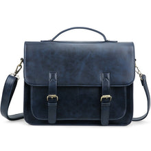 Load image into Gallery viewer, ECOSUSI 14.5 Inch Men Laptop Bags Brand Messenger Bags Men's Briefcases Office Crossbody Bags  Men PU Leather Bags Shoulder Bags