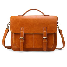 Load image into Gallery viewer, ECOSUSI 14.5 Inch Men Laptop Bags Brand Messenger Bags Men's Briefcases Office Crossbody Bags  Men PU Leather Bags Shoulder Bags