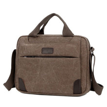 Load image into Gallery viewer, Fashion Men's Canvas Crossbody Hiking Military Messenger Sling Shoulder Bag Satchel Bags 28x6x22cm