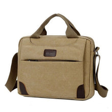 Load image into Gallery viewer, Fashion Men's Canvas Crossbody Hiking Military Messenger Sling Shoulder Bag Satchel Bags 28x6x22cm