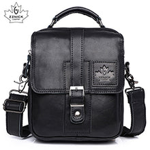 Load image into Gallery viewer, Men's Genuine Leather Bag Shoulder Bag Belt Bags Messenger Bags Men Handbag 2019 Fashion Flap Crossbody Luxury Handbag ZZNICK