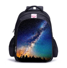 Load image into Gallery viewer, 2019 School Bag Children Backpack Boys Girls Galaxy Space Backpacks Kids Baby's Bags Children Rucksack Teenager Bookbag
