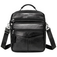 Load image into Gallery viewer, Casual Men's Business Genuine Leather Crossbody Bag Sheepskin Small Men Single Shoulder Messenger Bag High Quality Bolsa Handbag