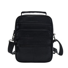 Load image into Gallery viewer, Casual Men's Business Genuine Leather Crossbody Bag Sheepskin Small Men Single Shoulder Messenger Bag High Quality Bolsa Handbag