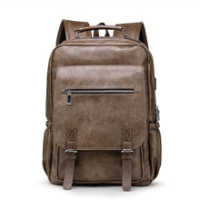 Load image into Gallery viewer, Hot new sales men's retro fashion multi-function large capacity backpack travel business backpack trend bag computer bags