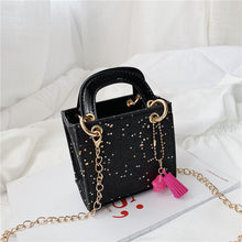 Load image into Gallery viewer, Children's Bag Korean Version 2019 New Sequin Bag Children's Single Shoulder Bag Mini Handbag Baby Straddle Bag