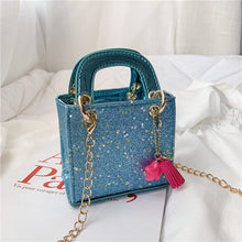 Load image into Gallery viewer, Children's Bag Korean Version 2019 New Sequin Bag Children's Single Shoulder Bag Mini Handbag Baby Straddle Bag