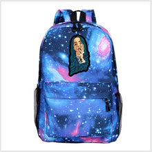 Load image into Gallery viewer, Billie Eilish Backpacks Women/Men's School Bags Laptop Travel Bags Teenage Notebook Backpack Fashion Nylon Mochila machila Bag