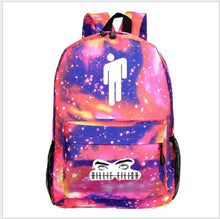 Load image into Gallery viewer, Billie Eilish Backpacks Women/Men's School Bags Laptop Travel Bags Teenage Notebook Backpack Fashion Nylon Mochila machila Bag