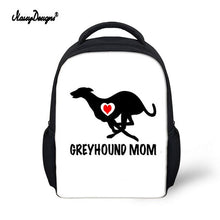 Load image into Gallery viewer, Kid Schoolbag For Child Small School Book Bag Backpacks Galgo Greyhound Dog Printed Baby's Kindergarten Cute Zipper Boy Girl Bag