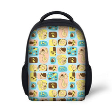 Load image into Gallery viewer, Kids Baby's Book Bag Soccerly Printing 12 inch School Backpack Lightweight Kindergarten Small Daypack School Bag 2-4 Year Old