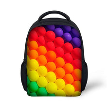 Load image into Gallery viewer, Kids Baby's Book Bag Soccerly Printing 12 inch School Backpack Lightweight Kindergarten Small Daypack School Bag 2-4 Year Old
