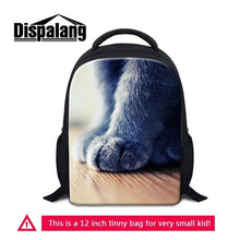 Load image into Gallery viewer, Dispalang Animal Children's Bags Kids Backpacks 3D Cat Paw Mini School Bag Baby's Gifts Kindergarten Boy Girl Student Book Bag