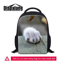 Load image into Gallery viewer, Dispalang Animal Children's Bags Kids Backpacks 3D Cat Paw Mini School Bag Baby's Gifts Kindergarten Boy Girl Student Book Bag
