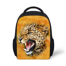 Load image into Gallery viewer, FORUDESIGNS Mini Schoolbag Lion 3D Printing Zoo Backpack With Zipper Baby Cute Kids School Bags for Baby's Girls Custom Gift Bag