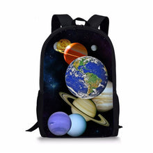 Load image into Gallery viewer, Customized School Bag Children Backpack Boys Girls Galaxy Space Backpacks Kids Baby's Bags Child Rucksack Teenager Bookbag 2018
