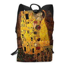 Load image into Gallery viewer, Klimt Backpack Klimt Backpacks Teenage Men's - Women's Bag Multifunction Sports Print High quality Trend Bags