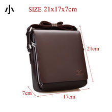 Load image into Gallery viewer, Free shipping! Authentic brand composite leather bag casual male shoulder briefcase kangaroo messenger bag men's travel bags