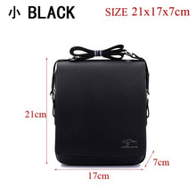 Load image into Gallery viewer, Free shipping! Authentic brand composite leather bag casual male shoulder briefcase kangaroo messenger bag men's travel bags