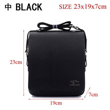 Load image into Gallery viewer, Free shipping! Authentic brand composite leather bag casual male shoulder briefcase kangaroo messenger bag men's travel bags