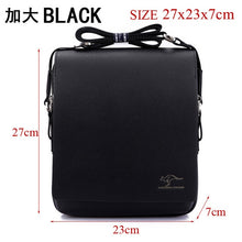 Load image into Gallery viewer, Free shipping! Authentic brand composite leather bag casual male shoulder briefcase kangaroo messenger bag men's travel bags