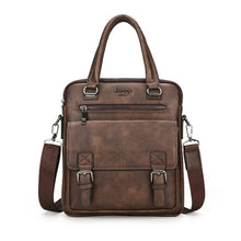 Load image into Gallery viewer, JEEP BULUO Famous Brand New Design Men's Briefcase Satchel Bags For Men Business Fashion Messenger Bag 14' Laptop Bag 8001
