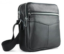 Load image into Gallery viewer, QIAOBAO Cowhide Leather Men Bags Hot Sale Male Small Messenger Bag Man Fashion Crossbody Shoulder Bag Men's Travel New Bags