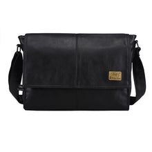 Load image into Gallery viewer, Designer Handbags Men's 14 Inch Laptop Bag Male PU Leather Messenger Bags Men Travel School Bags Leisure Shoulder Bags Free Ship