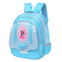 Load image into Gallery viewer, Children Dot Printed Polyester Backpack Schoolbag Comfortable Satchel Backpack for Kid Baby's Bags School Bag Student Rucksack