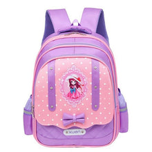 Load image into Gallery viewer, Children Dot Printed Polyester Backpack Schoolbag Comfortable Satchel Backpack for Kid Baby's Bags School Bag Student Rucksack