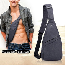 Load image into Gallery viewer, 2018 New Anti-Theft Men's Messenger Bags Multi-pocket Sling Shoulder Bags Casual Chest Pack Travel Crossbody Bags Male