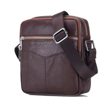 Load image into Gallery viewer, QIAOBAO Cowhide Leather Men Bags Hot Sale Male Small Messenger Bag Man Fashion Crossbody Shoulder Bag Men's Travel New Bags