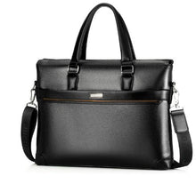 Load image into Gallery viewer, Man's Leather Bag Business Men Bags Laptop Tote Briefcases Male Crossbody Bags Shoulder Handbag High Quality Men's Messenger Bag