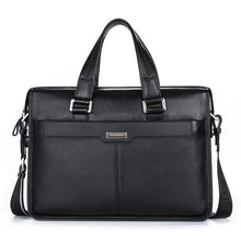 Load image into Gallery viewer, Brand Design 15.6" Laptop Bag Natural Cowskin Men's Business Bag Briefcase Fashion Genuine Leather Shoulder Bags Messenger bags