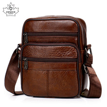 Load image into Gallery viewer, Genuine Leather Crossbody Men Messenger Bag Hot Sale Male Small Man Flap Fashion Shoulder Bags Men's Travel New Handbags ZZICK