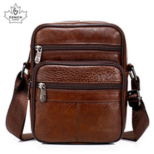 Load image into Gallery viewer, Genuine Leather Crossbody Men Messenger Bag Hot Sale Male Small Man Flap Fashion Shoulder Bags Men's Travel New Handbags ZZICK